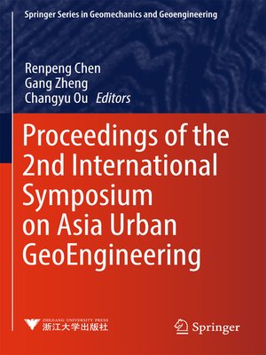 cover image of Proceedings of the 2nd International Symposium on Asia Urban GeoEngineering